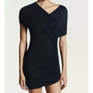 NWT ZARA SOFT MODAL WRAP TOP